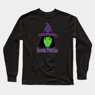 Resting Witch Face - Funny Halloween Long Sleeve T-Shirt